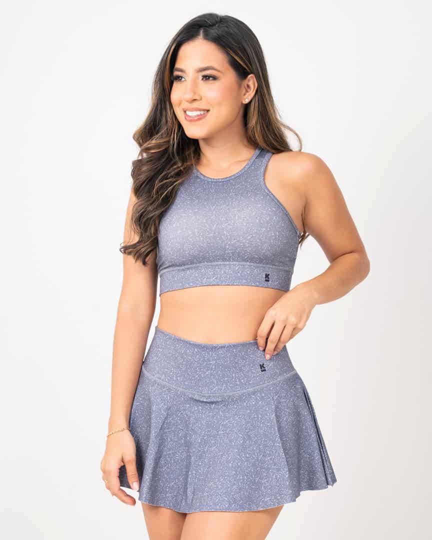 Conjunto Deportivo Top + Falda Short - miniatura 12
