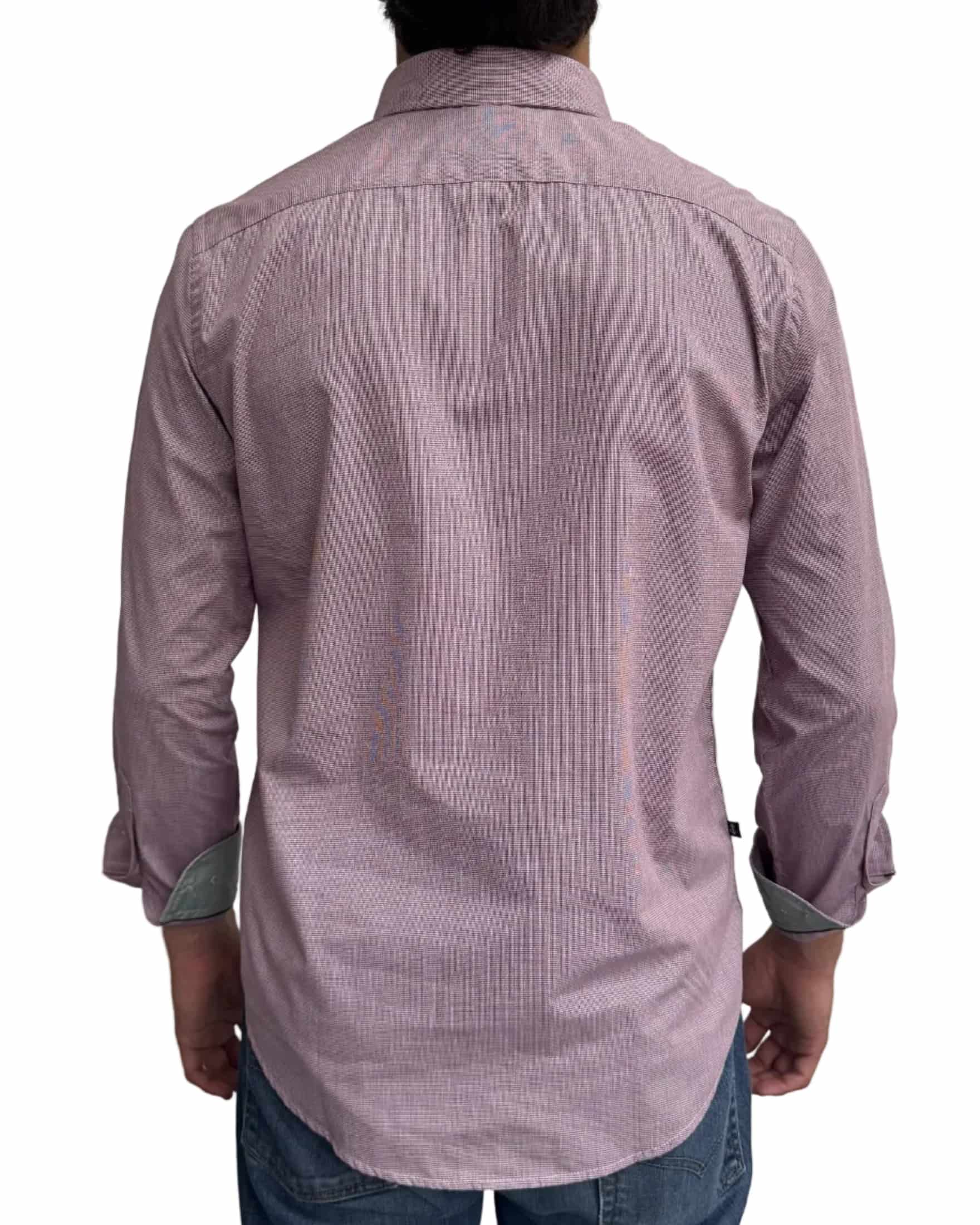 Camisa Punteado Vino - miniatura 5