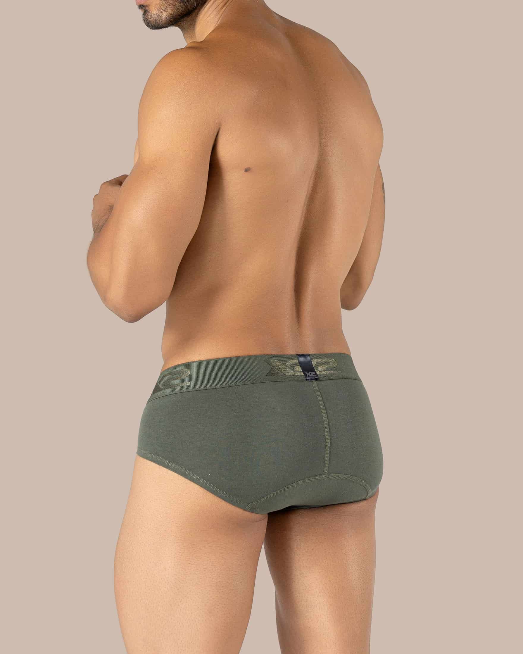 Brief Torino Algodon Verde X2 - miniatura 2