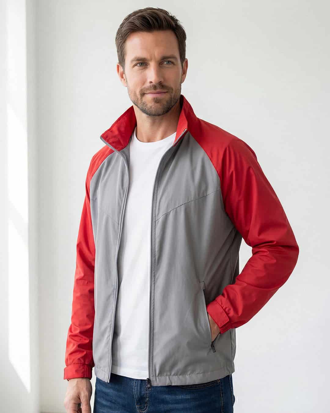 Chaqueta Aerofusion Rojo Roca - miniatura 1