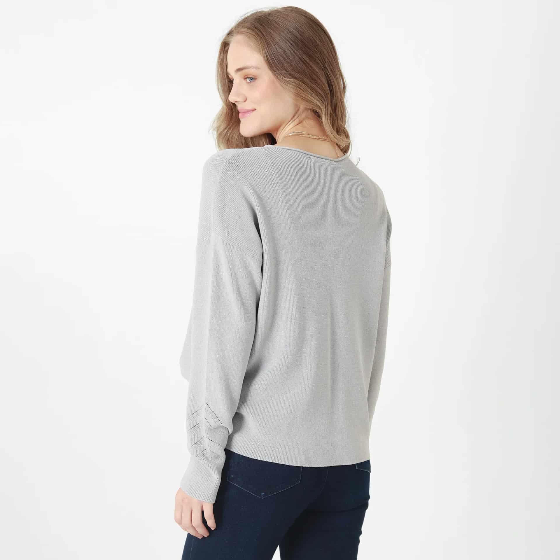 Sweater Cuello Redondo Manga Larga - miniatura 5