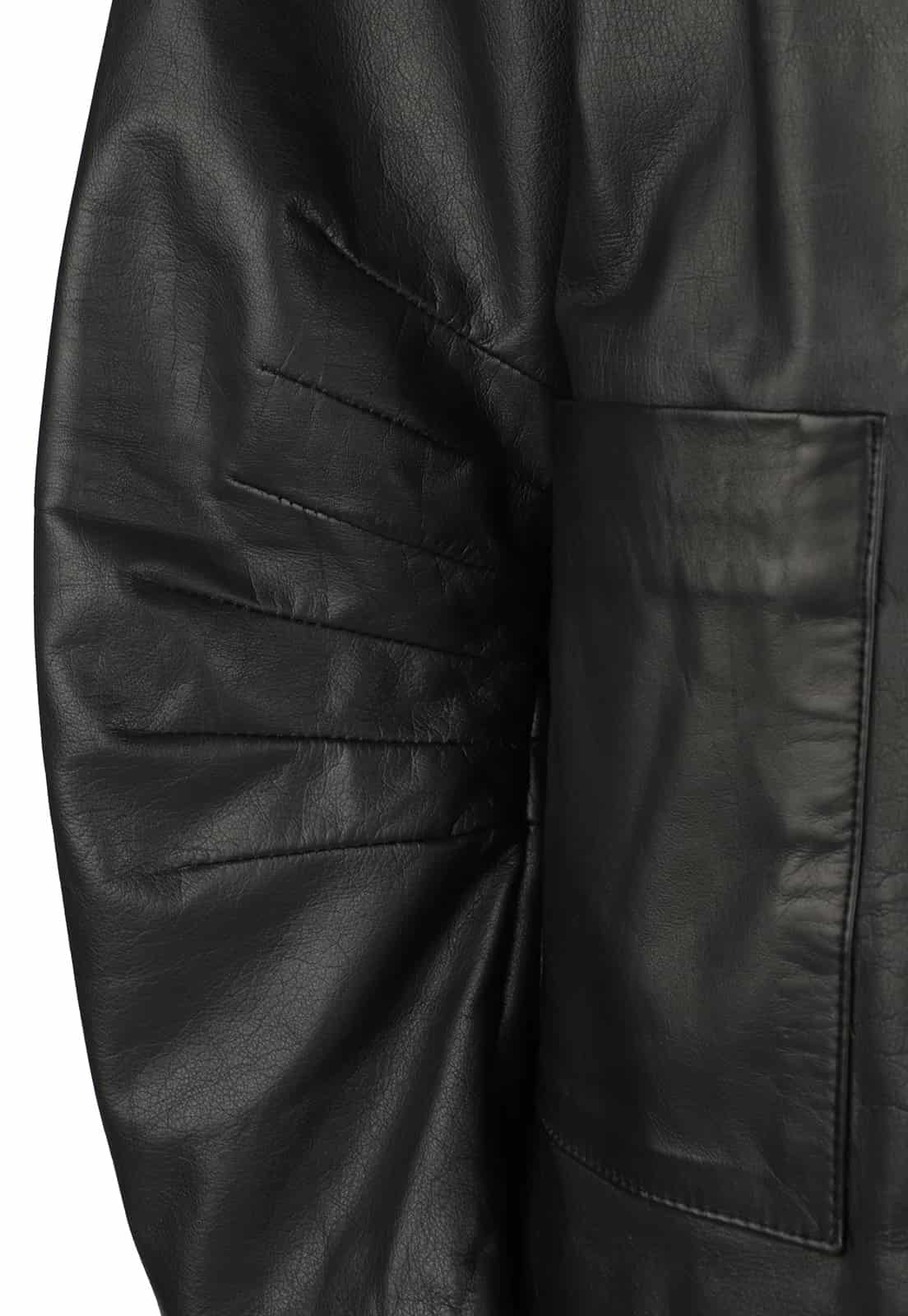 FURROWS LEATHER BLAZER - miniatura 7