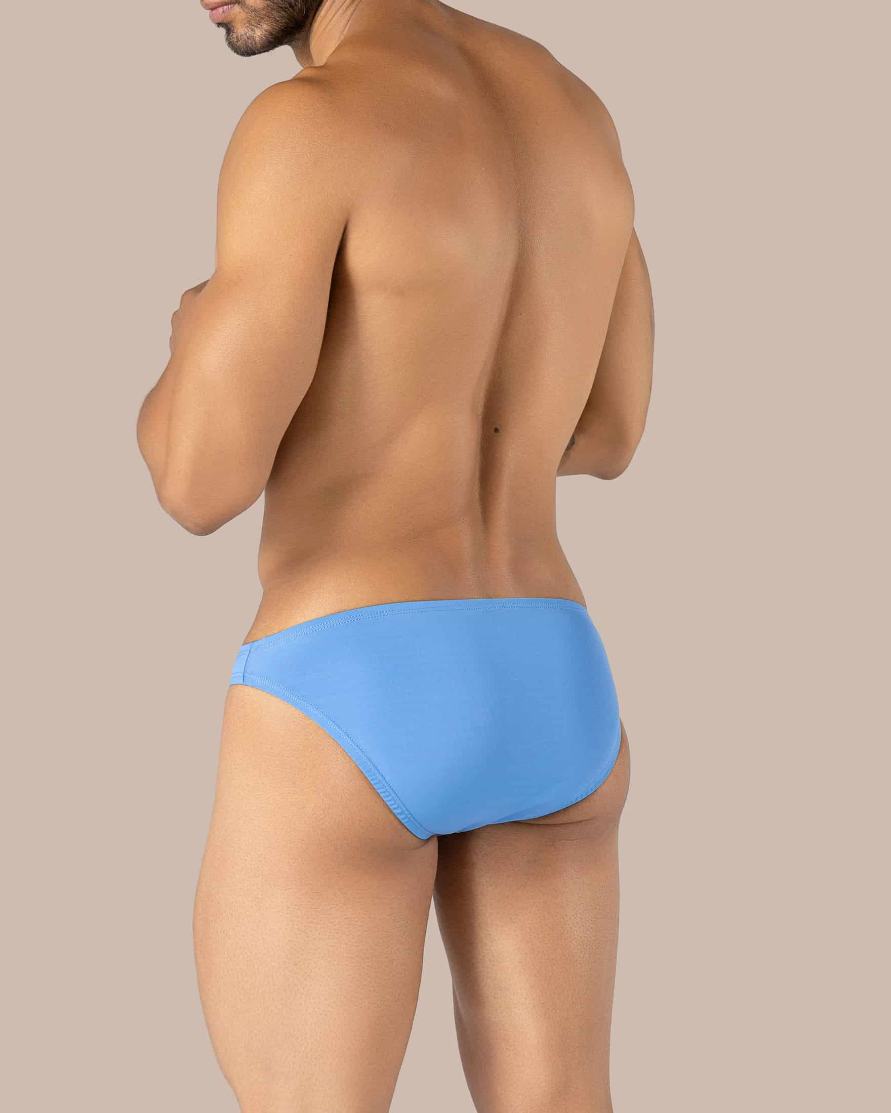 Bikini Cacao Nylon Azul X2 - miniatura 2