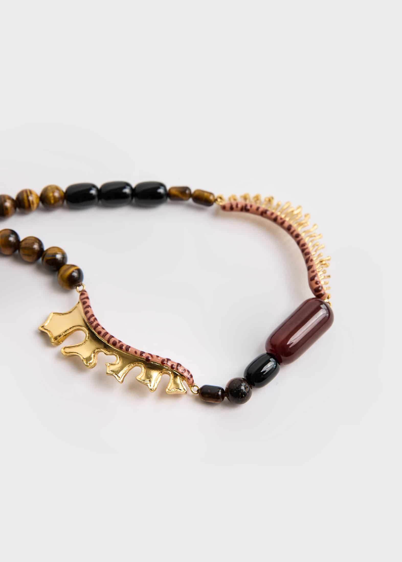 Collar Closed Eyes Burgundy - miniatura 2