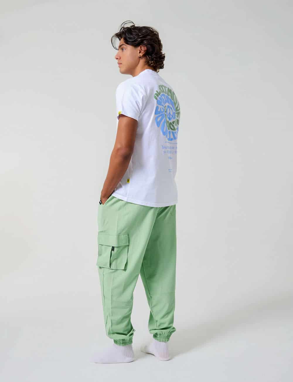 Camiseta Regular Fit Eco blanco Hombre - miniatura 4