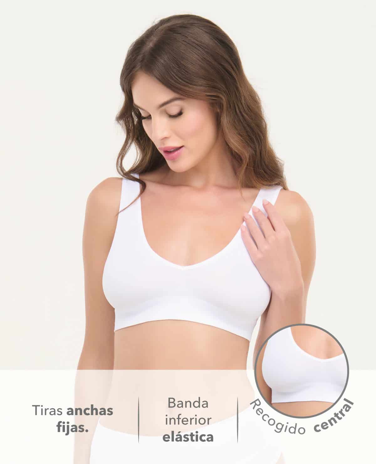 Top Seamless | Tiras Anchas Fijas - miniatura 2