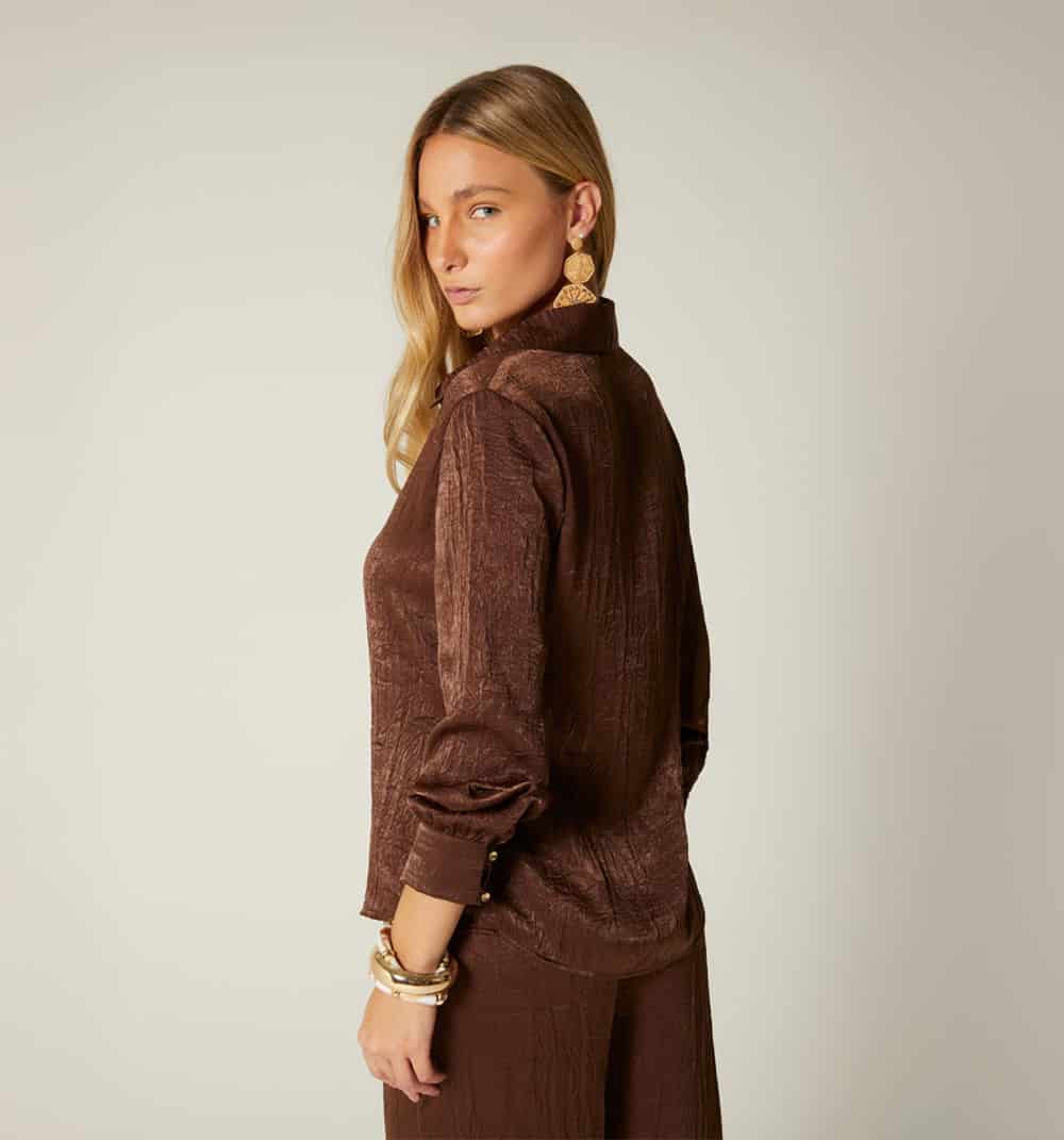 Blusa camisera manga larga - miniatura 16