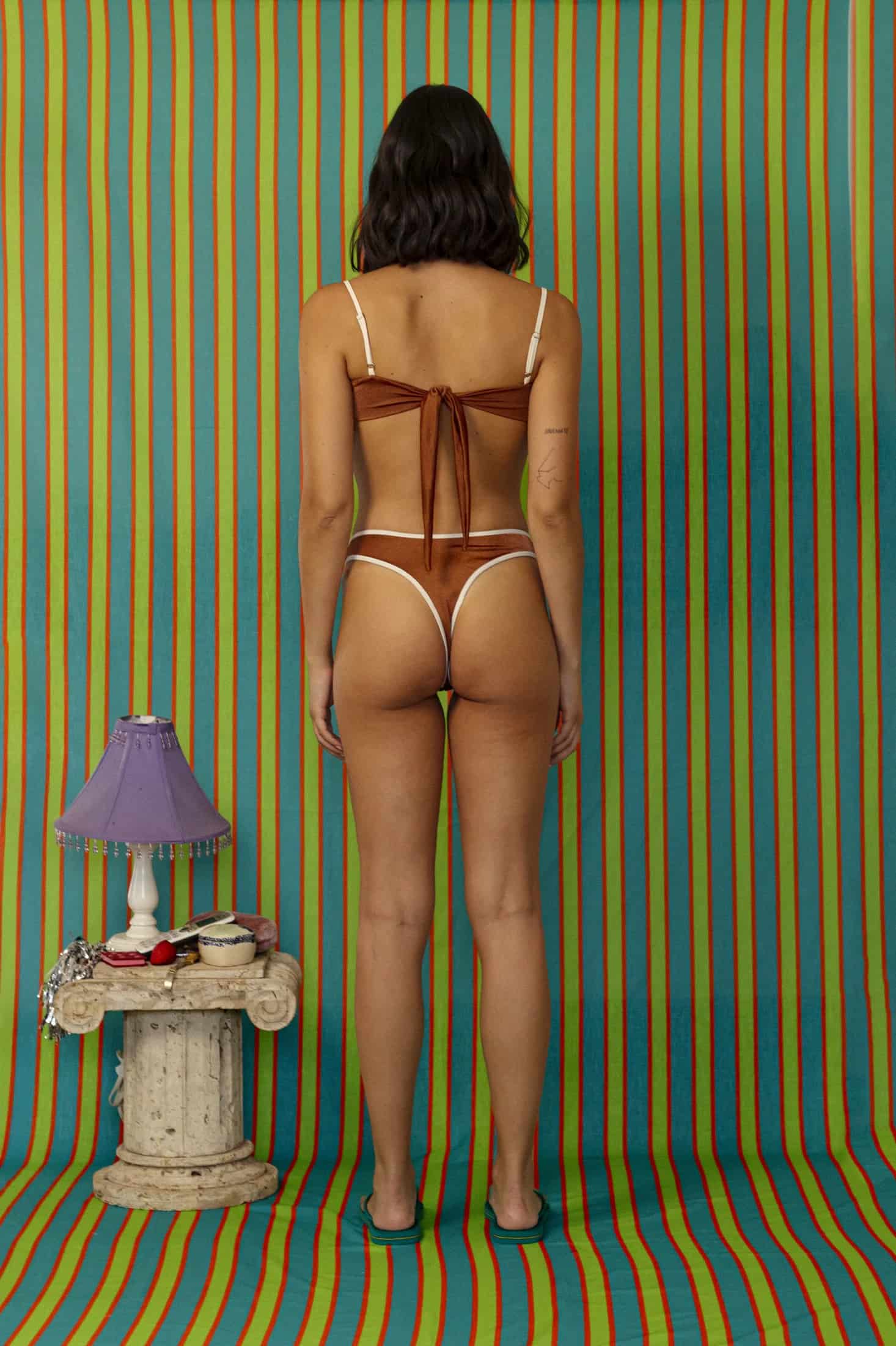 Natalia Bikini in Brown - miniatura 7