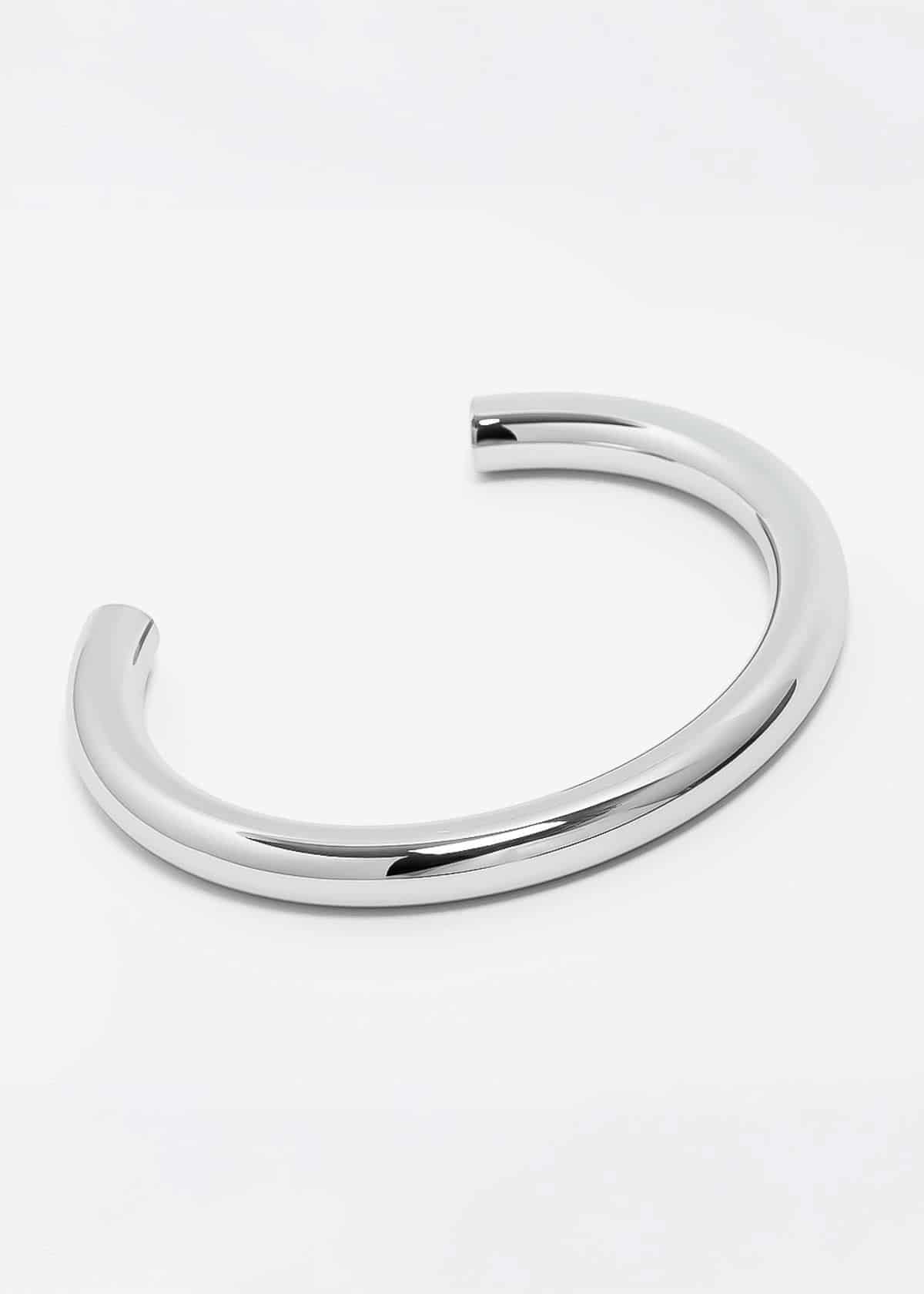 Chunky Choker Plateado - miniatura 2