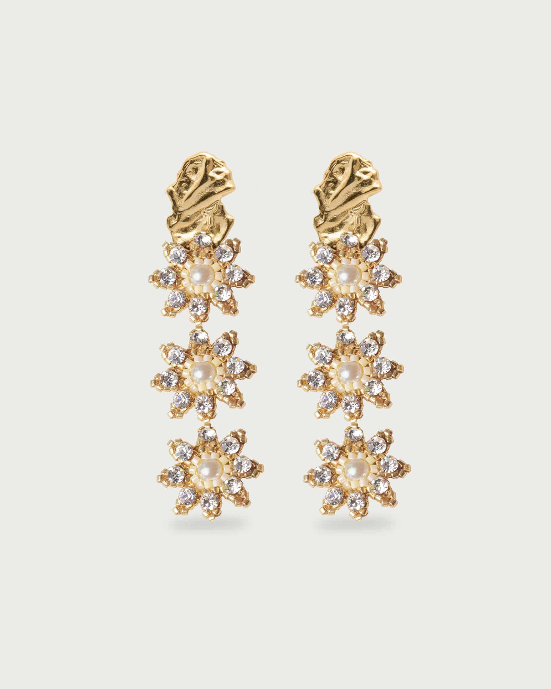 Aretes Largos Miyuki - miniatura 1