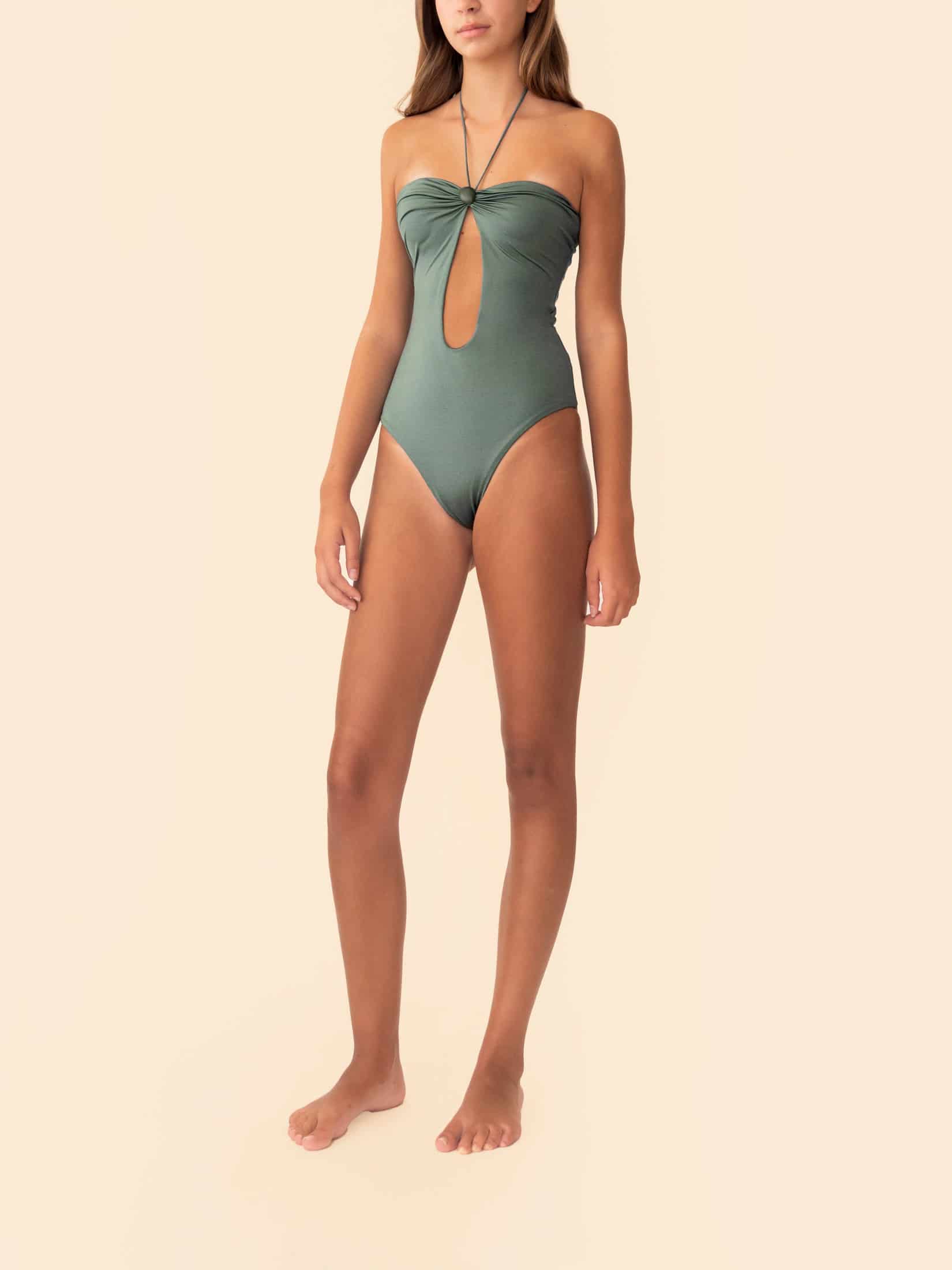 DARA MAILLOT SACRAMENTO GREEN - miniatura 2
