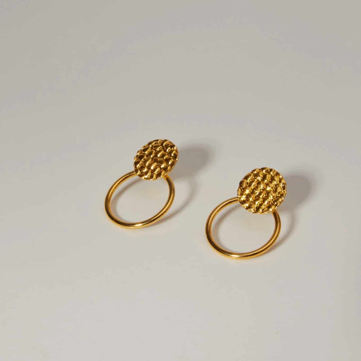 Circle Duo Studs - miniatura 1