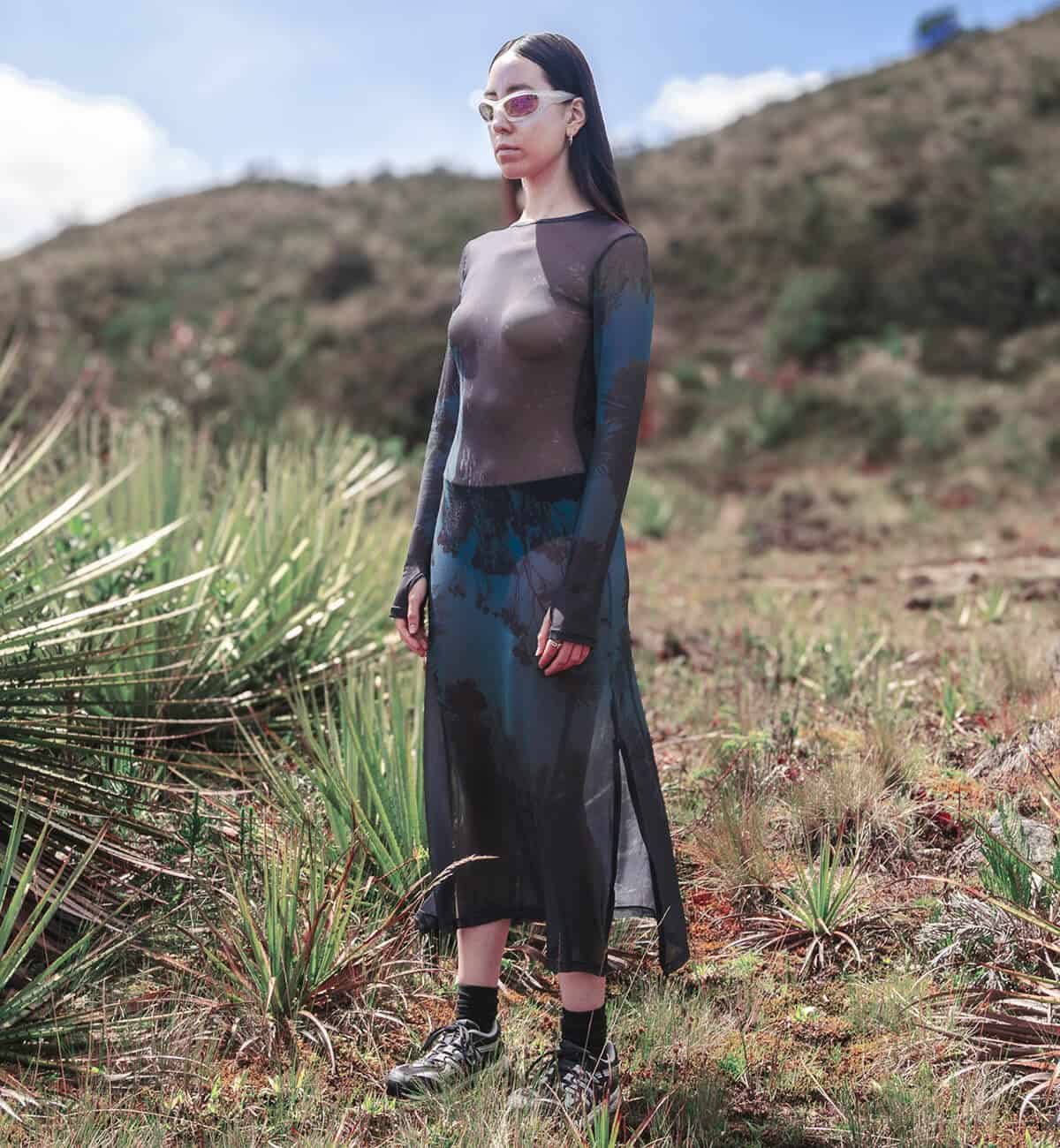 Vestido Niebla | Drop 01: Páramo - miniatura 3