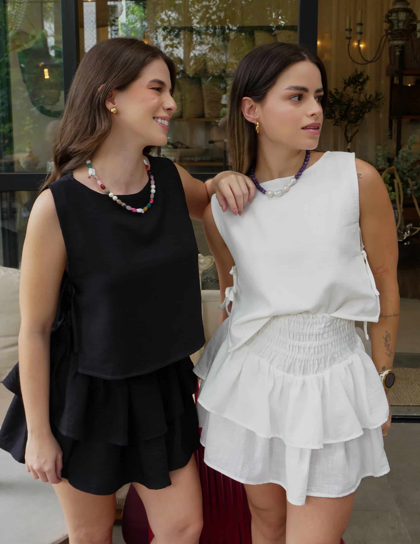 Lulú Skirt Blanca - miniatura 1