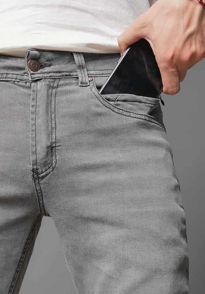 Jean para Hombre Thunder Color Gris - miniatura 2