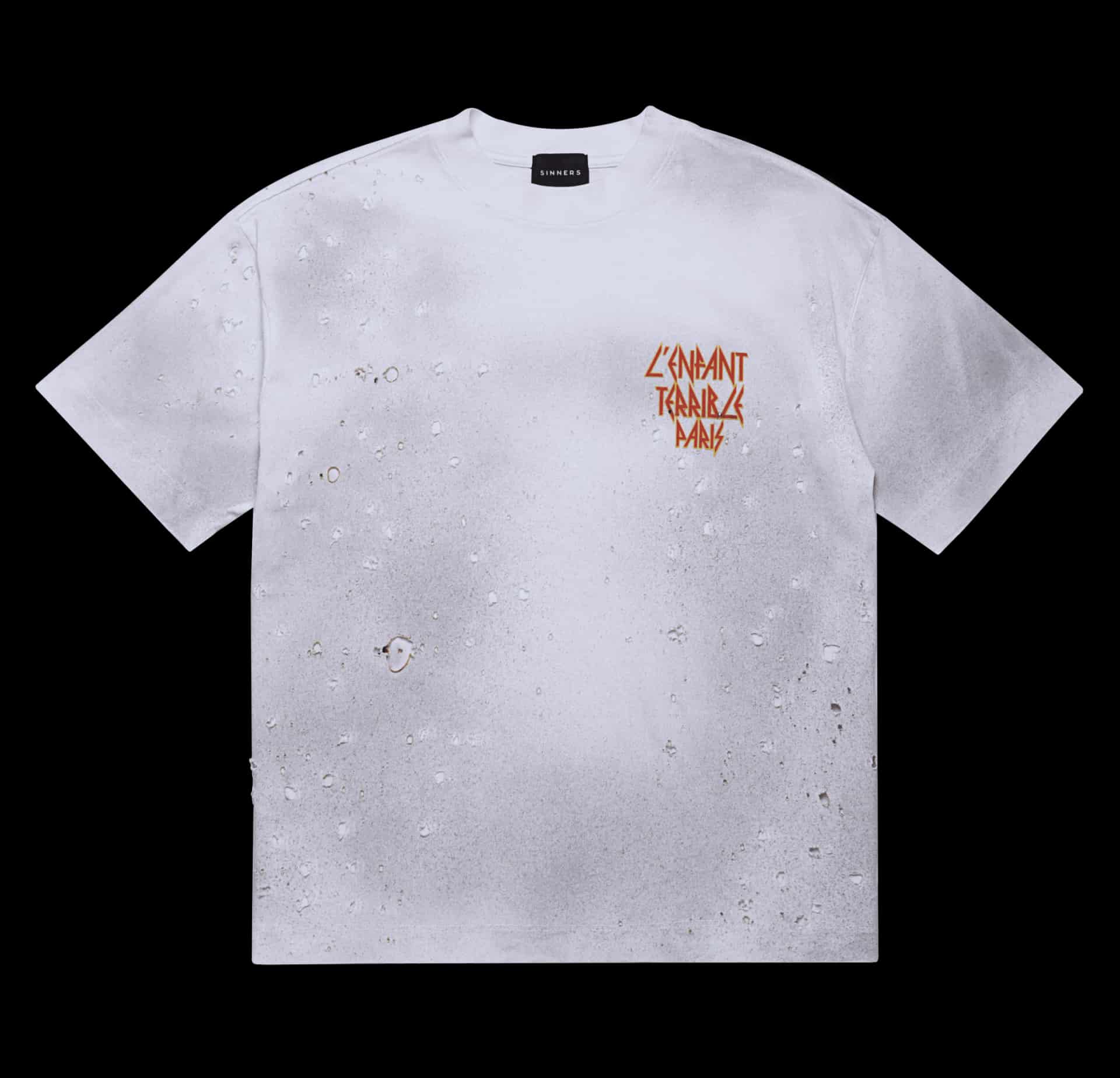 DEF SINNERS SHOTGUN WHITE T-SHIRT - miniatura 7