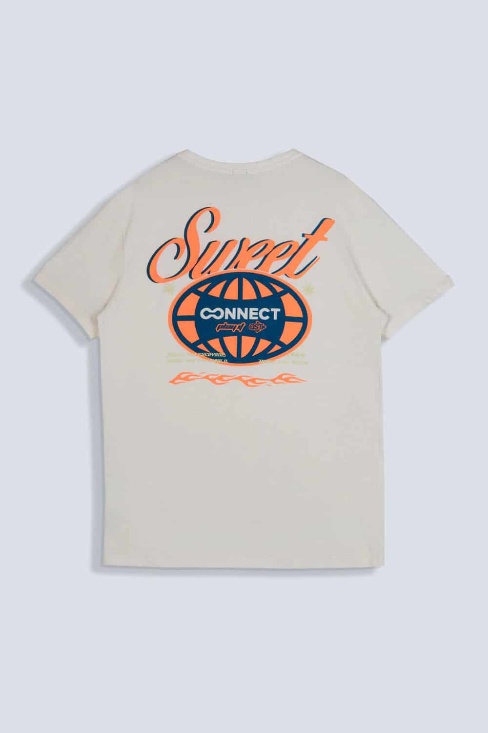 CAMISETA ESTAMPADO LOCALIZADO COLOR IVORY - miniatura 6