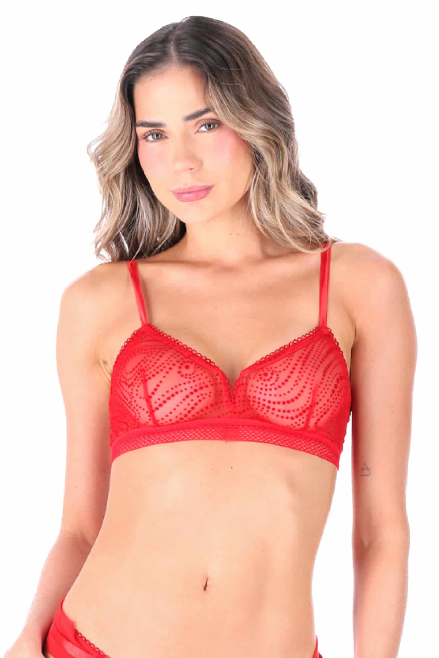 BRALETTE ELLIPSE ECOS ROJO - miniatura 1