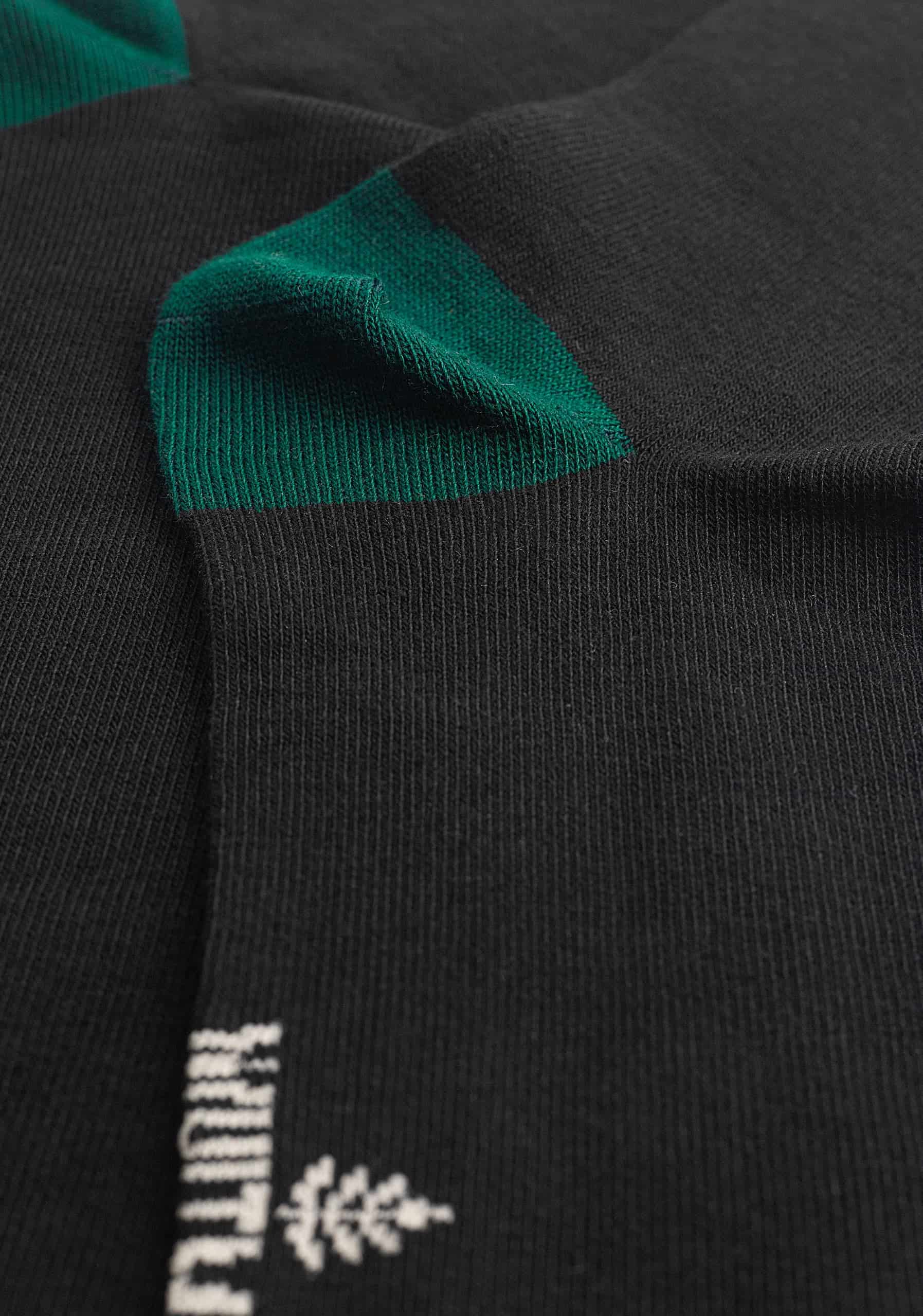 Medias H Formal Unicolor Negro - Punt Verde - miniatura 2