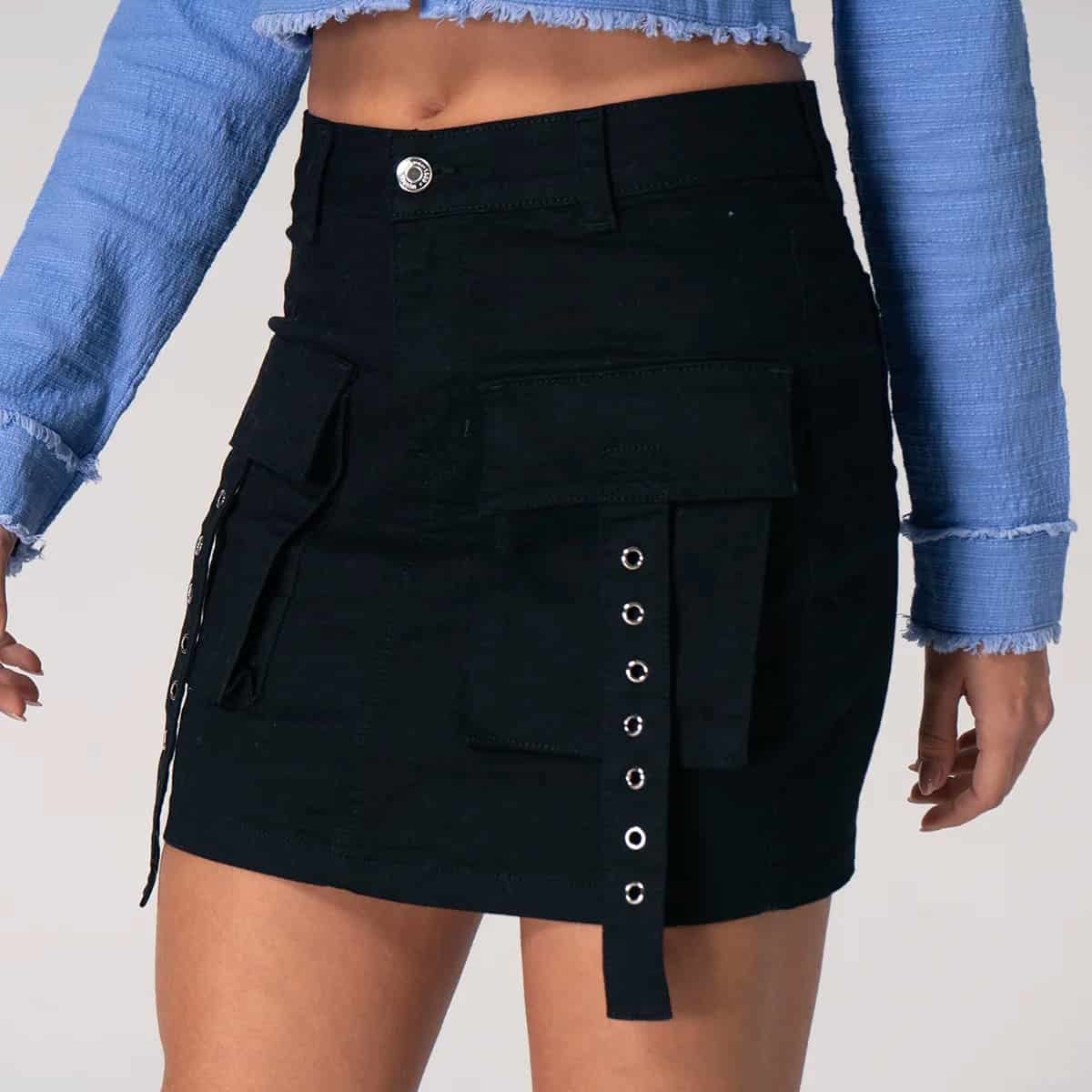 Falda Cargo Corta Goozo - miniatura 5