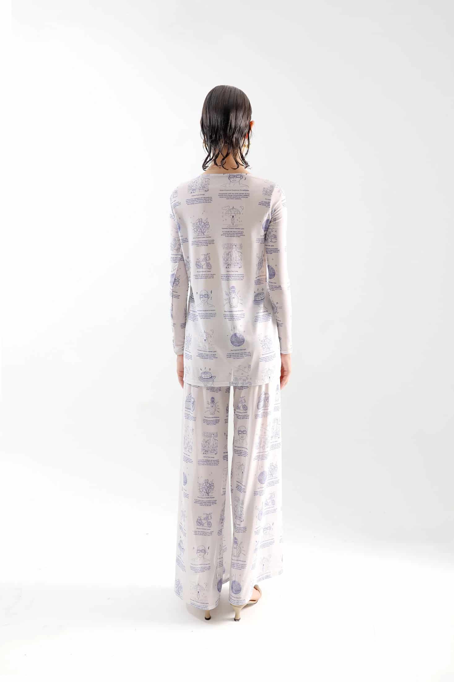 'Patents' Mesh Pants - miniatura 3