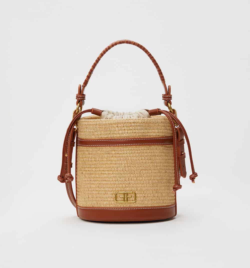 Bolso orgánico combinación de materiales - miniatura 1
