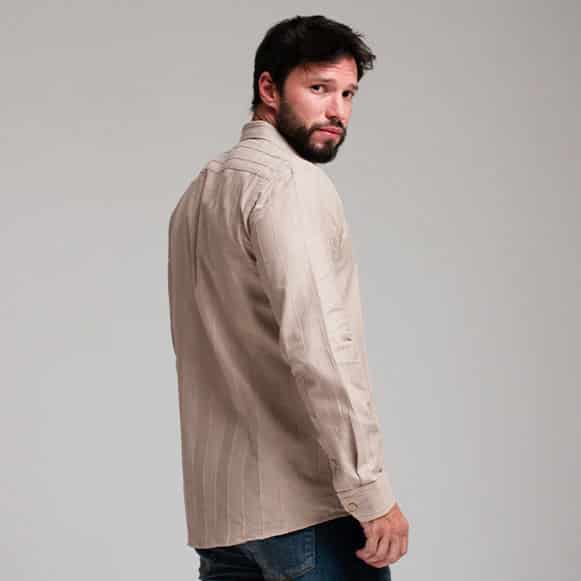 CAMISA ML 100% ALGODON HOMBRE - miniatura 114