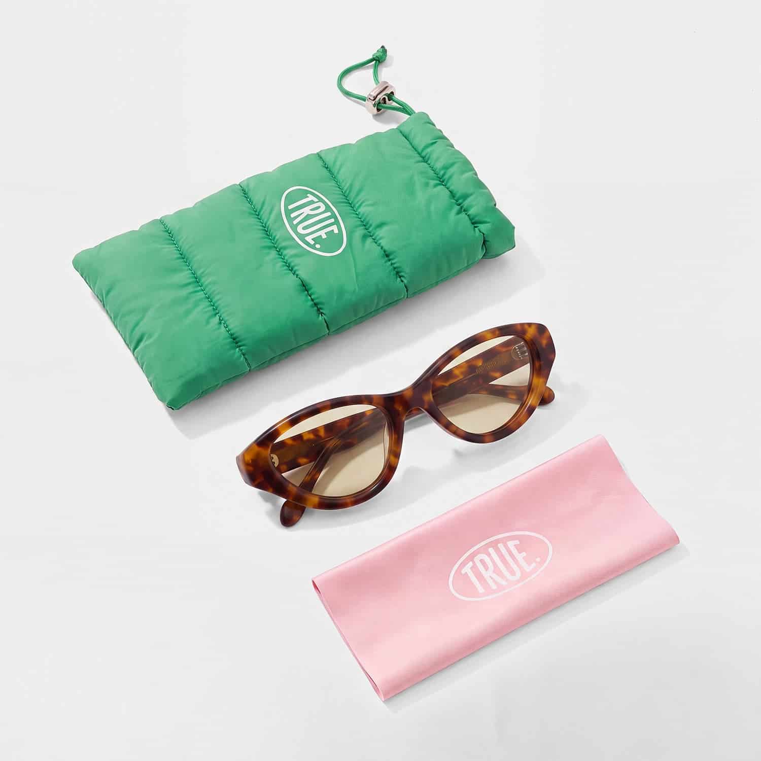 Cat-Eye Sunglasses - Brown - miniatura 2
