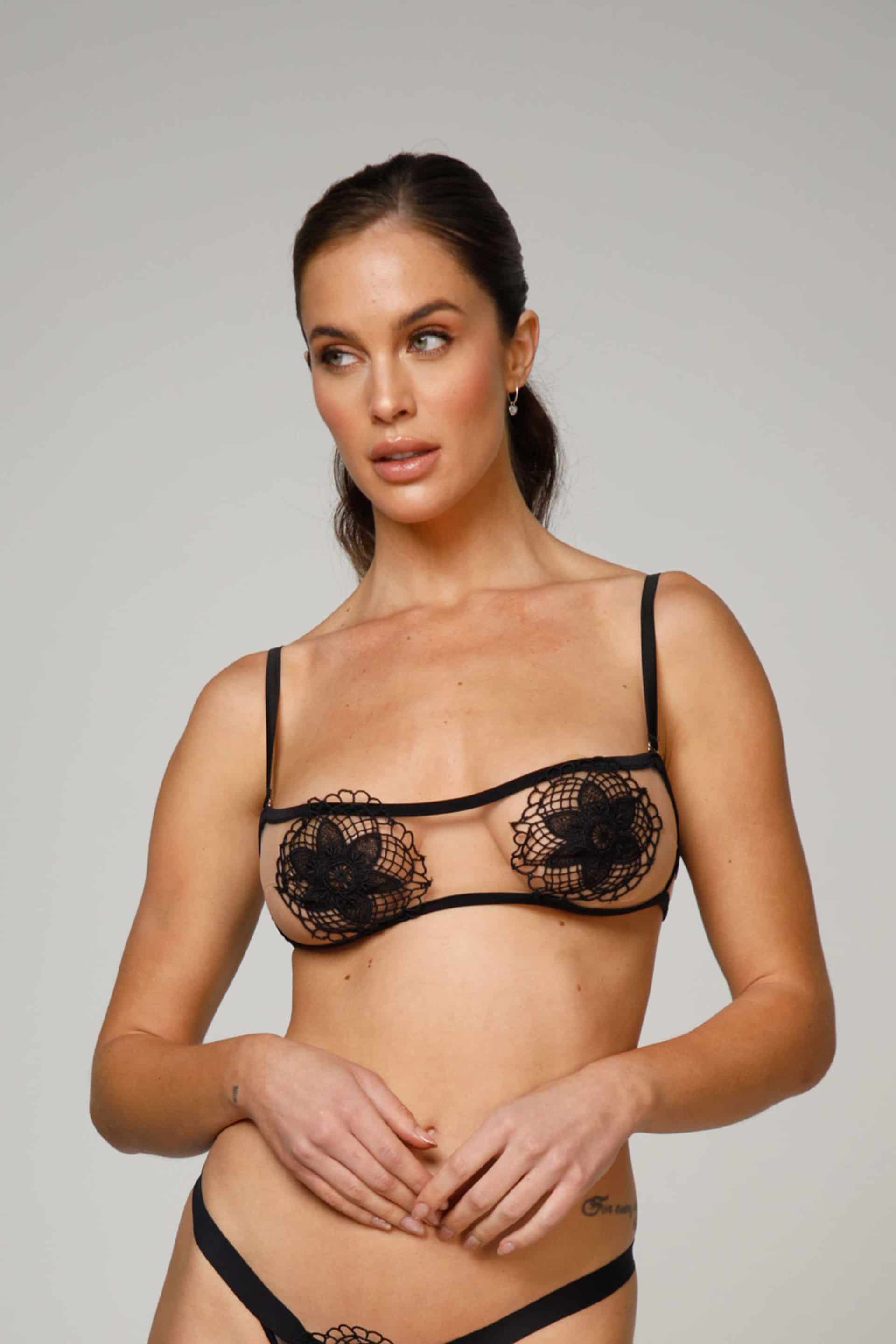 BRALETTE ELLIPSE NEGRO - miniatura 1