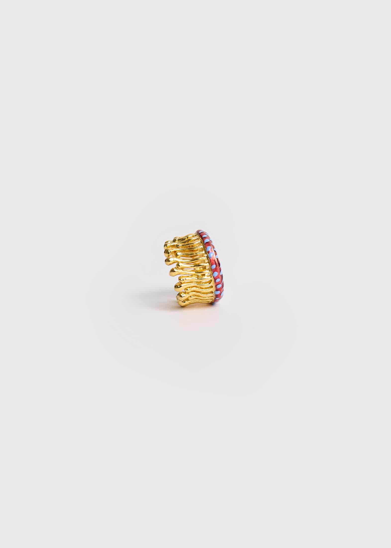 Anillo Closed Eye Terracota - miniatura 4