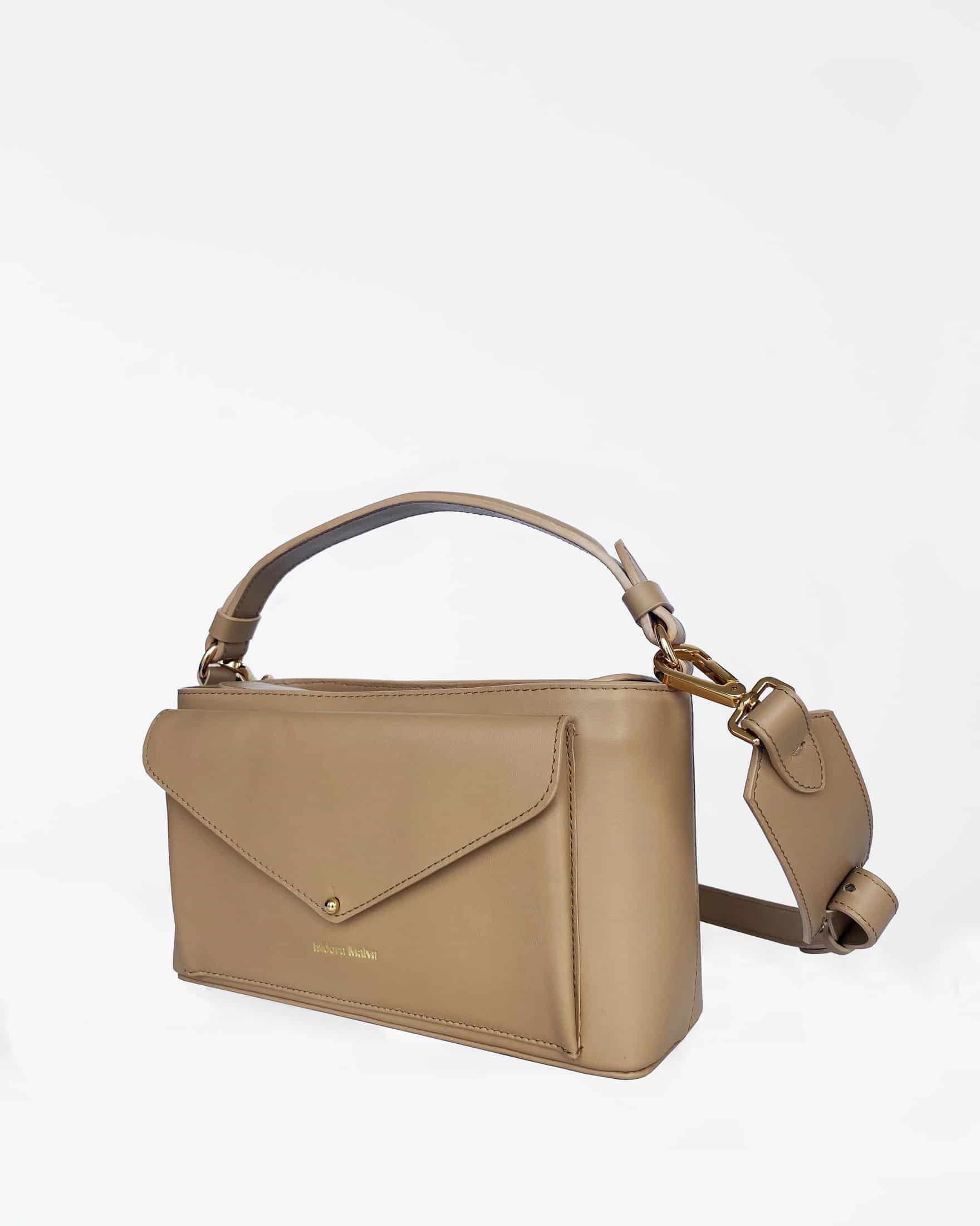 Jardin handbag Camel - miniatura 2