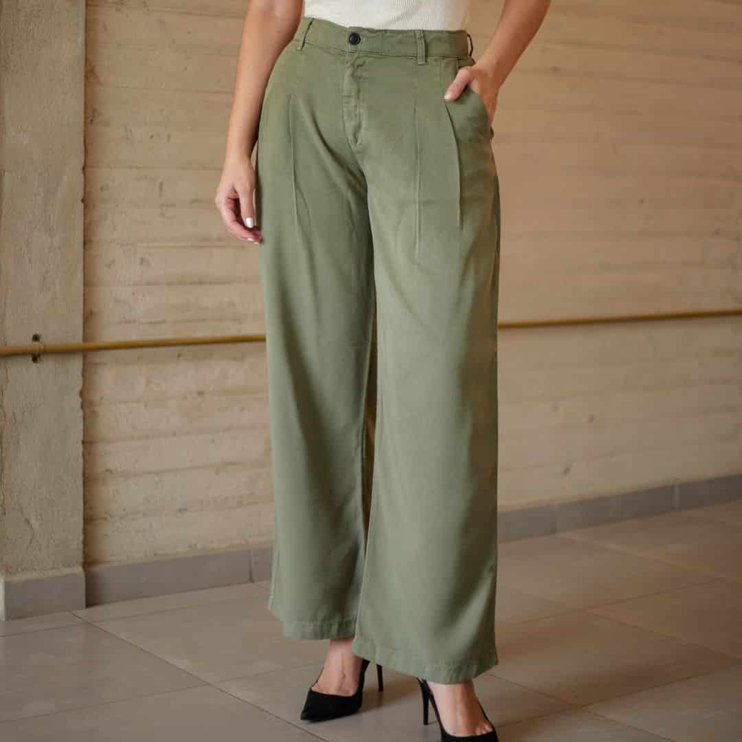 Pantalón Eucalipto Oliva - miniatura 2