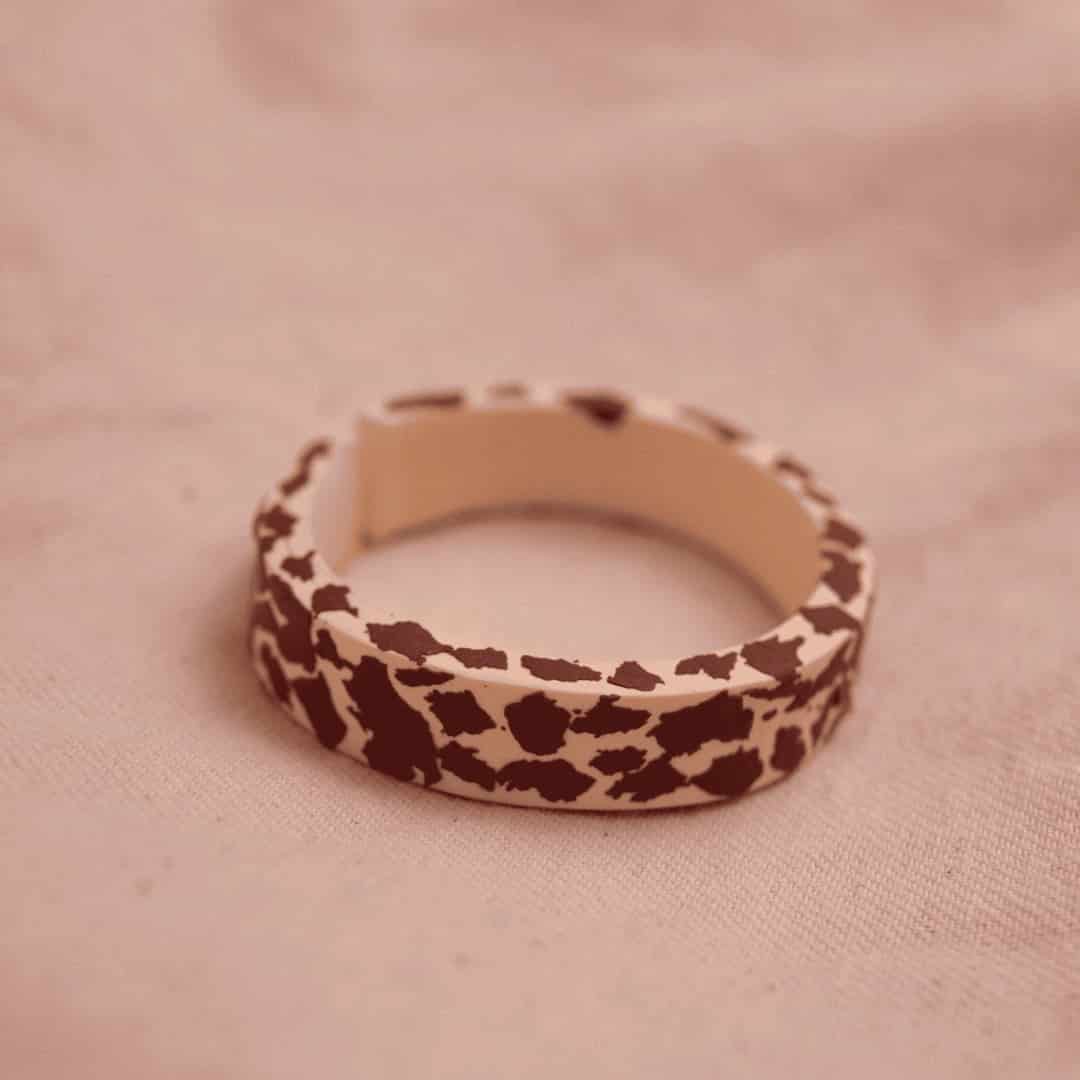 Brazalette plano Cow Print - miniatura 2