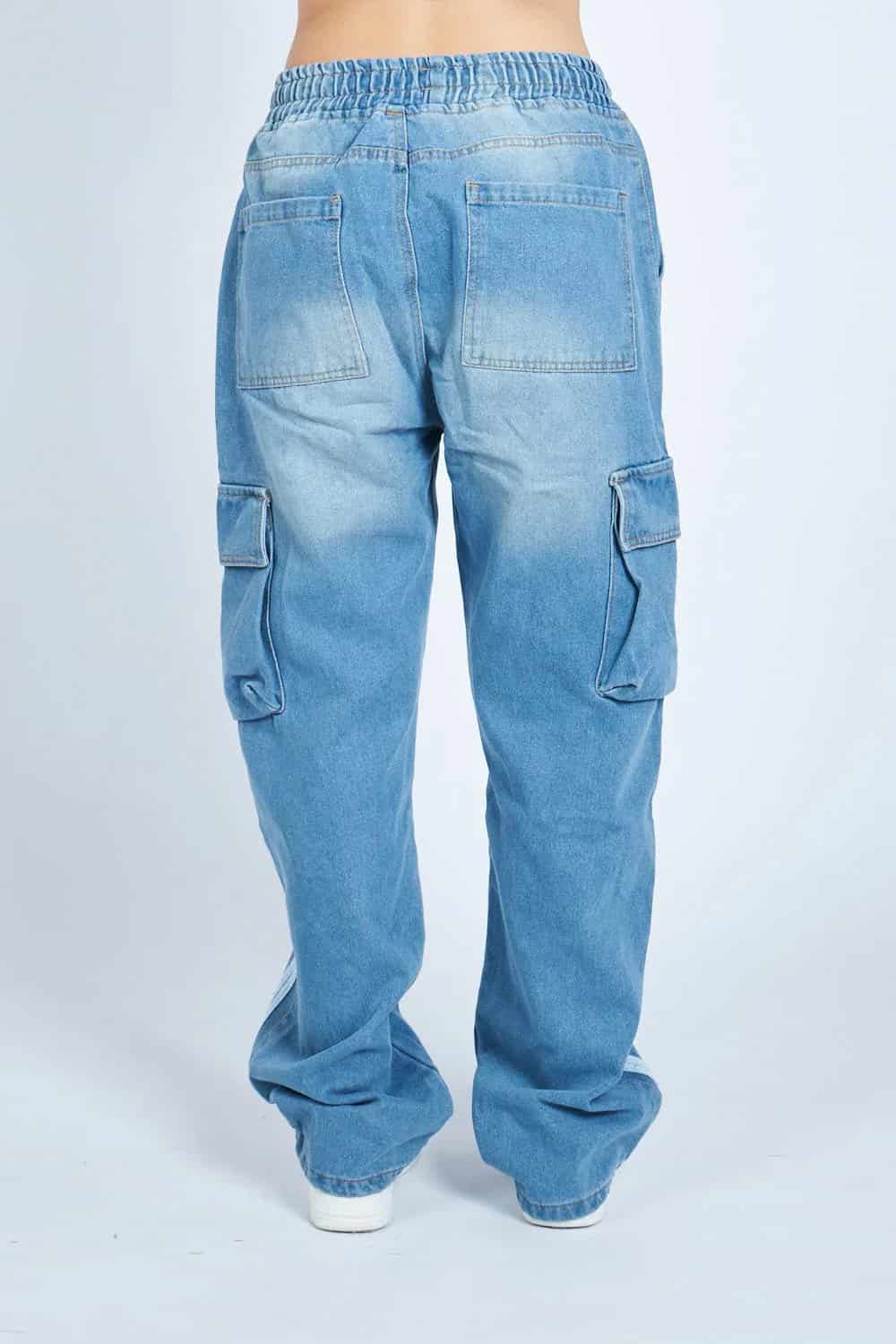 Pantalon cargo DENIM con hiladilla | DROP 03 | - miniatura 6