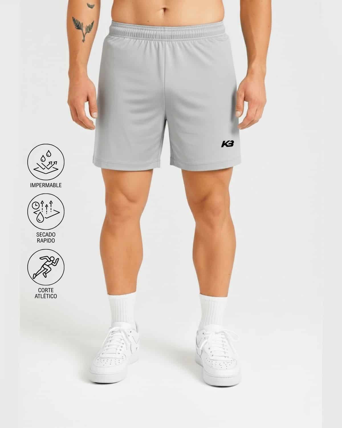 Pantaloneta Impermeable Fit Atletico┃KBMEN RF.401 - miniatura 5