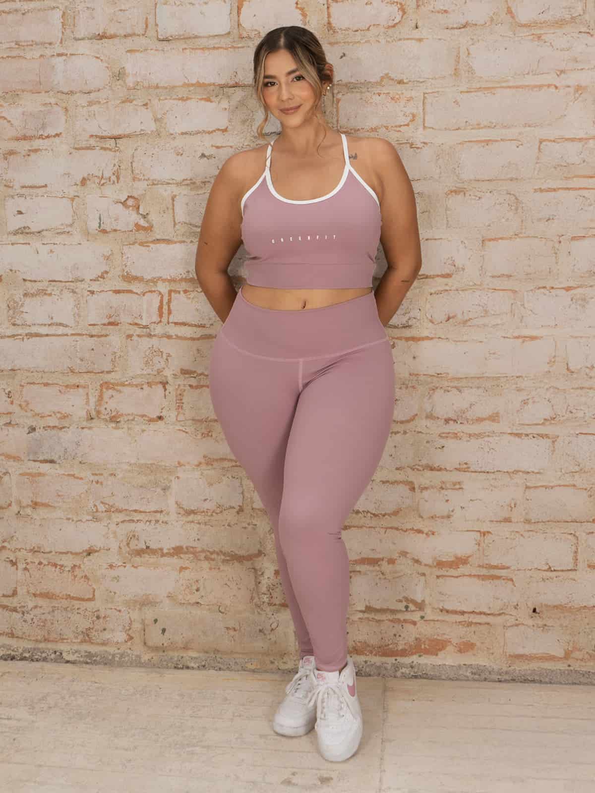 leggins set palmas nostalgia talla plus - miniatura 1