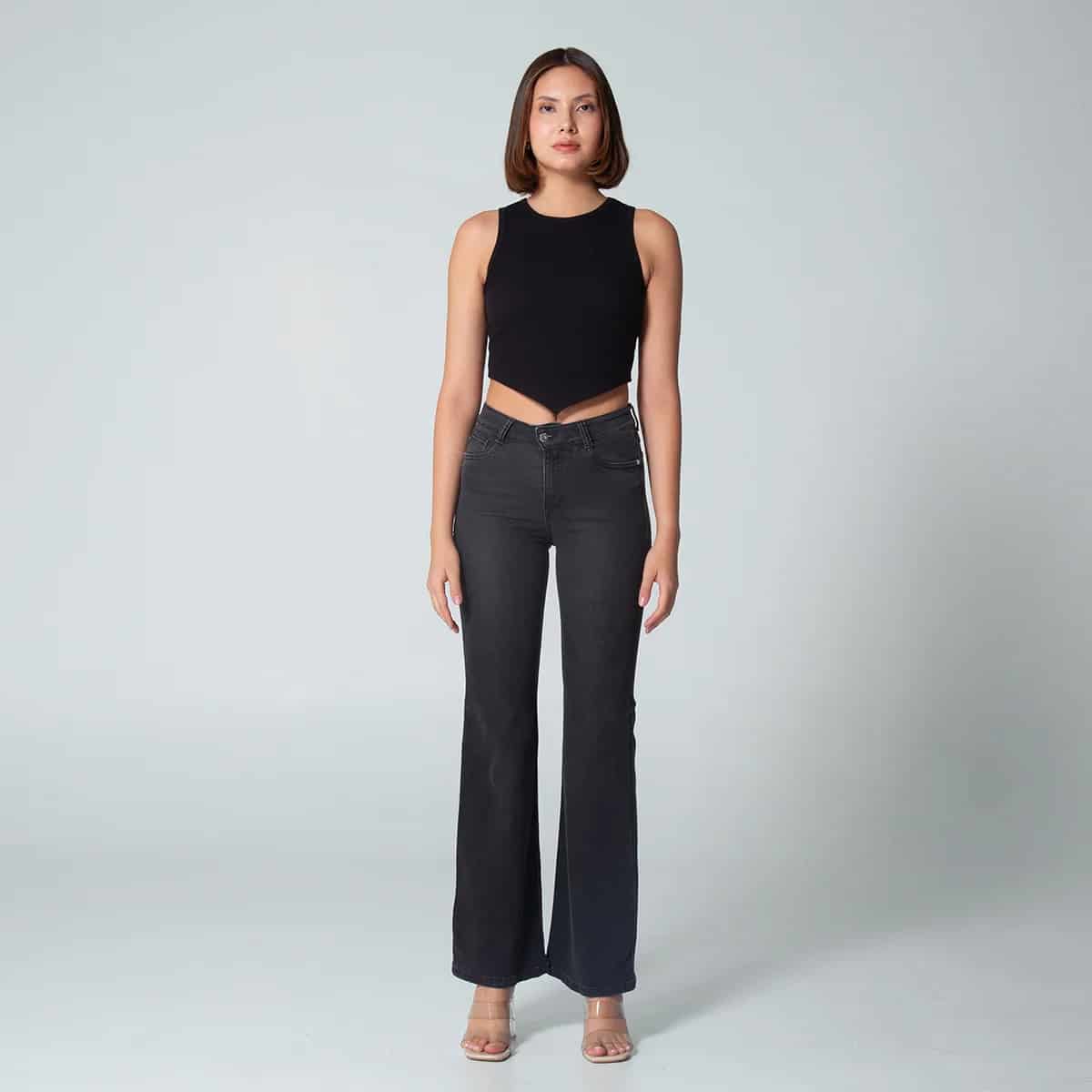 Jean Flare Diamante - miniatura 1