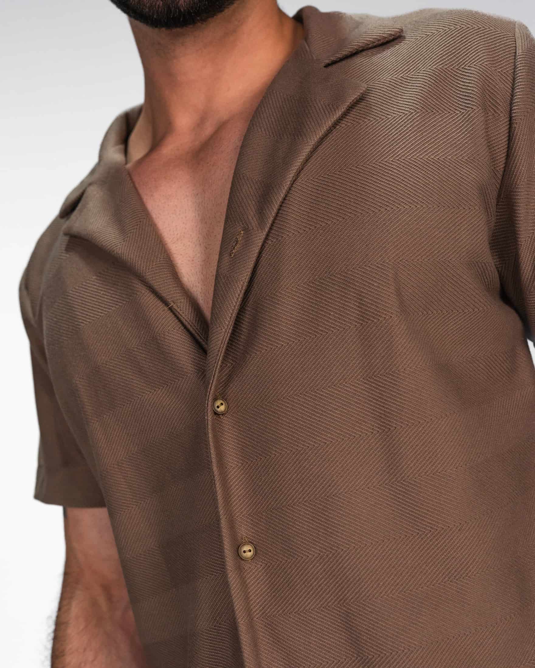 Camisa Costera Café - miniatura 6