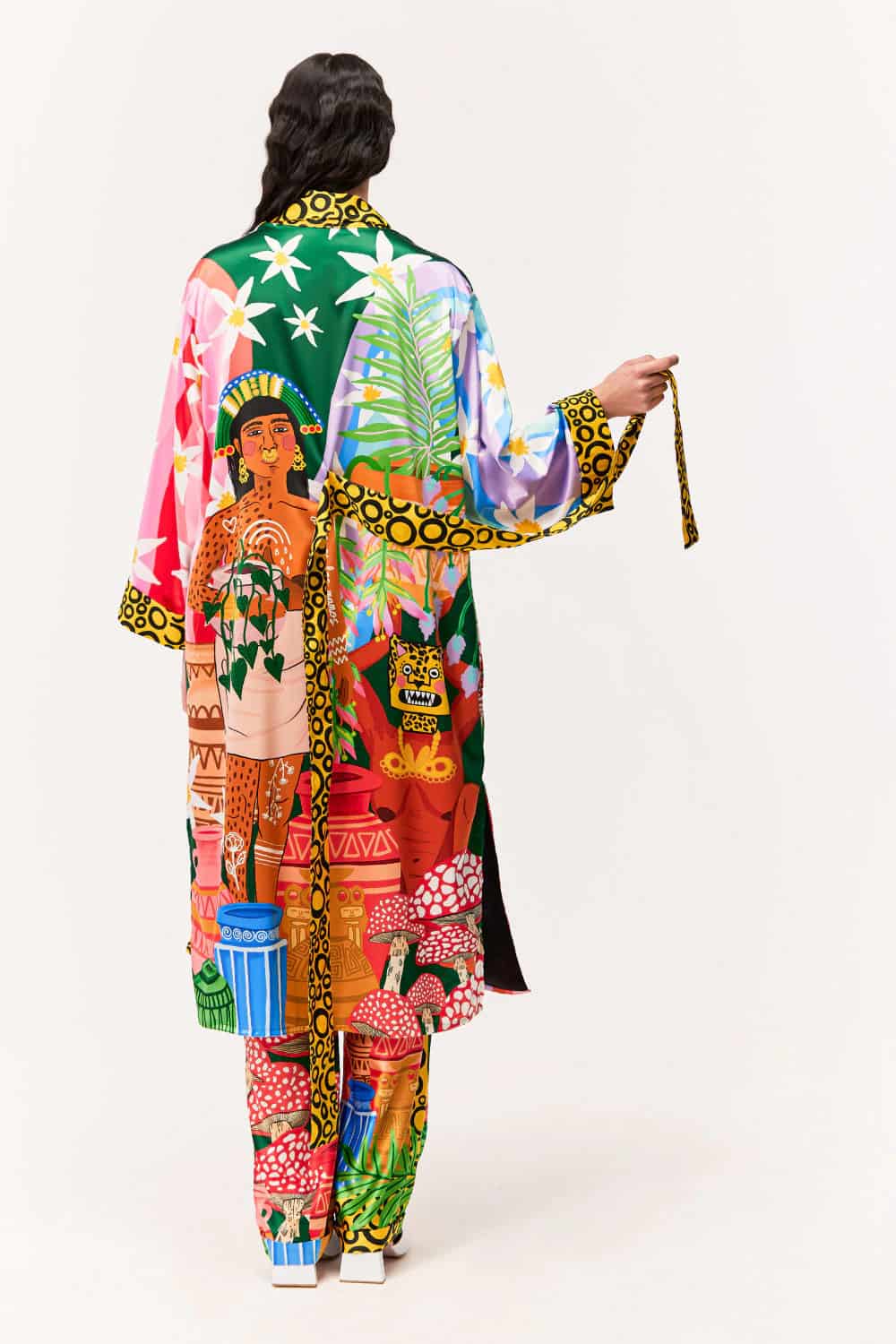 Bata-Kimono Unisex / Ilustración Alma de Barro - miniatura 4