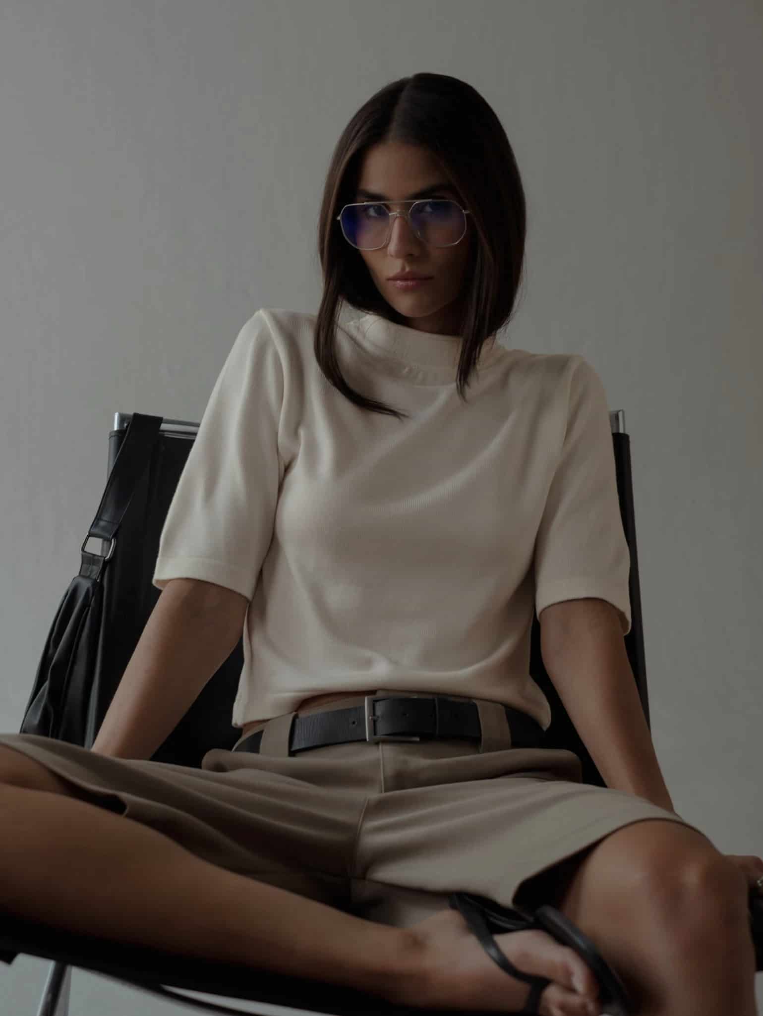 LONG CLASSIC SHORTS - TAUPE - miniatura 2