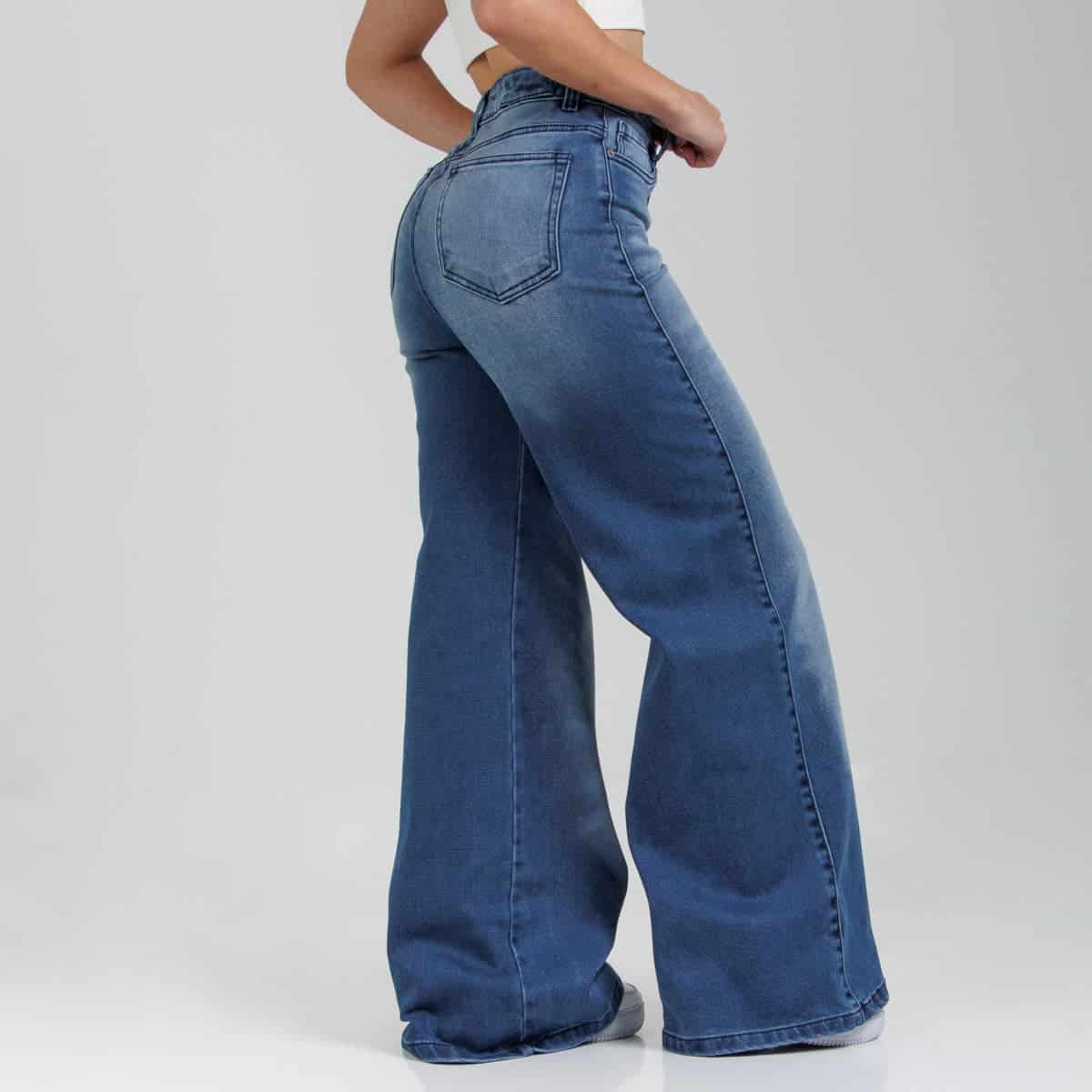 Jean Wide Leg Ax-2936 LIcrado - miniatura 2
