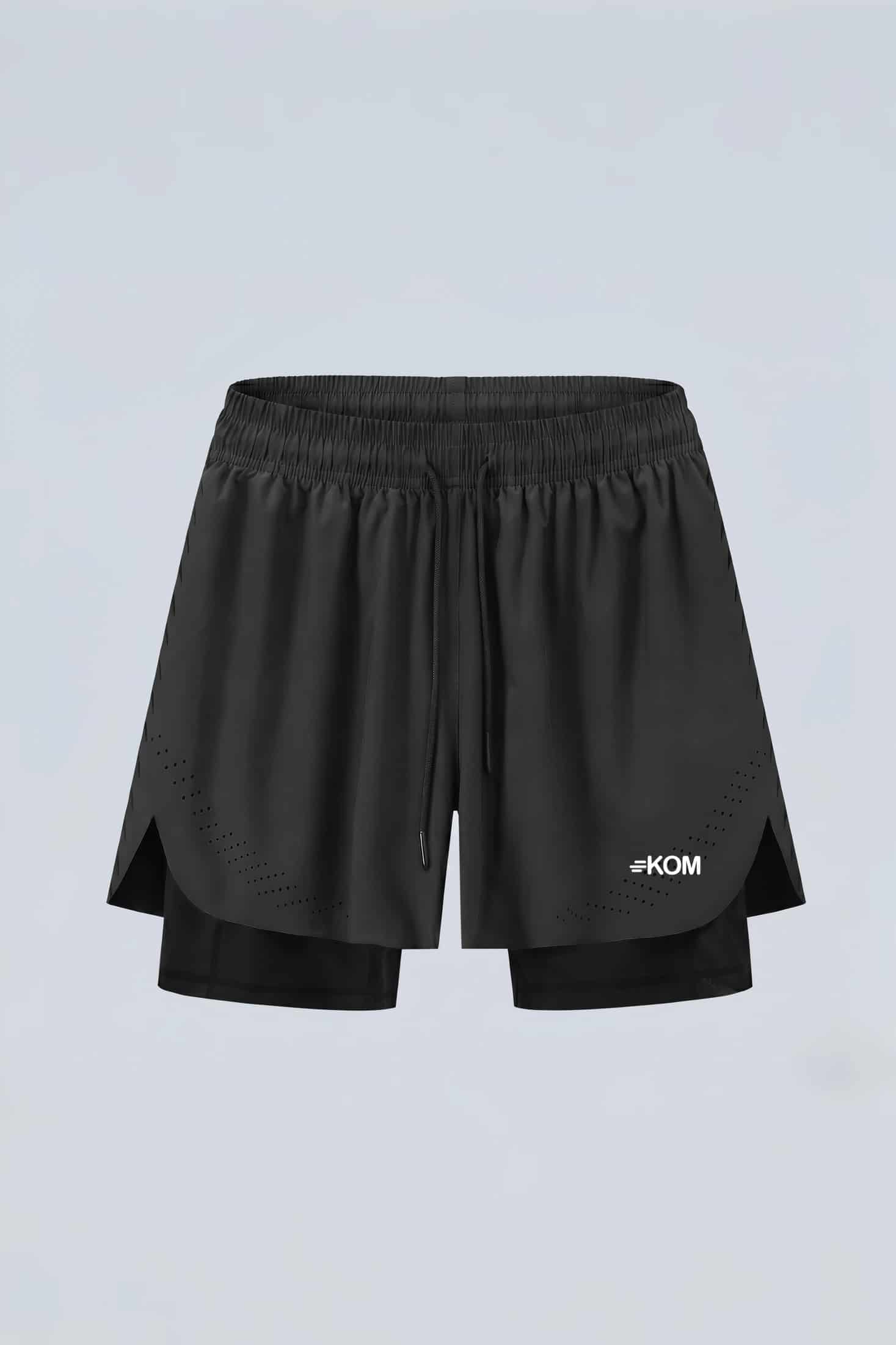 Pantaloneta Running Deportiva Hombre Tour con Bóxer Interno y Bolsillo - miniatura 3