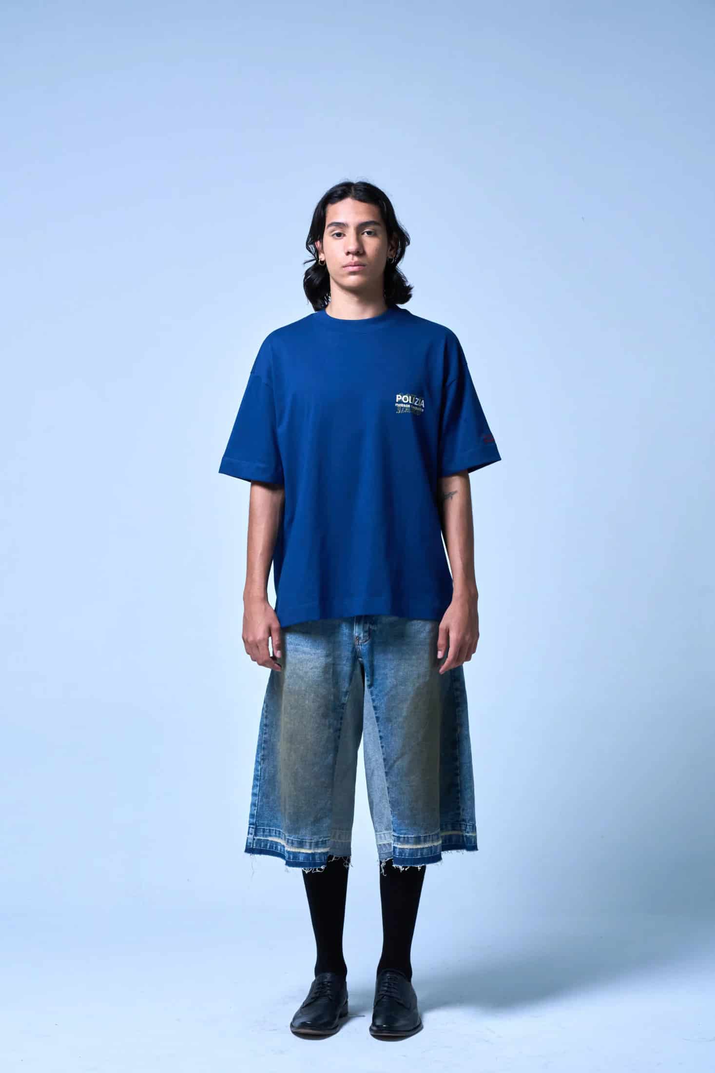 POLIZIA BLUE T-SHIRT - miniatura 12