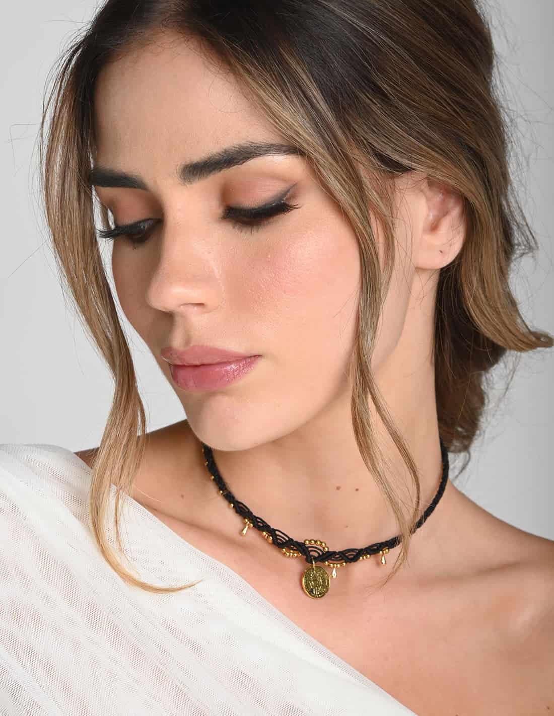 Choker Lía Negro - miniatura 2