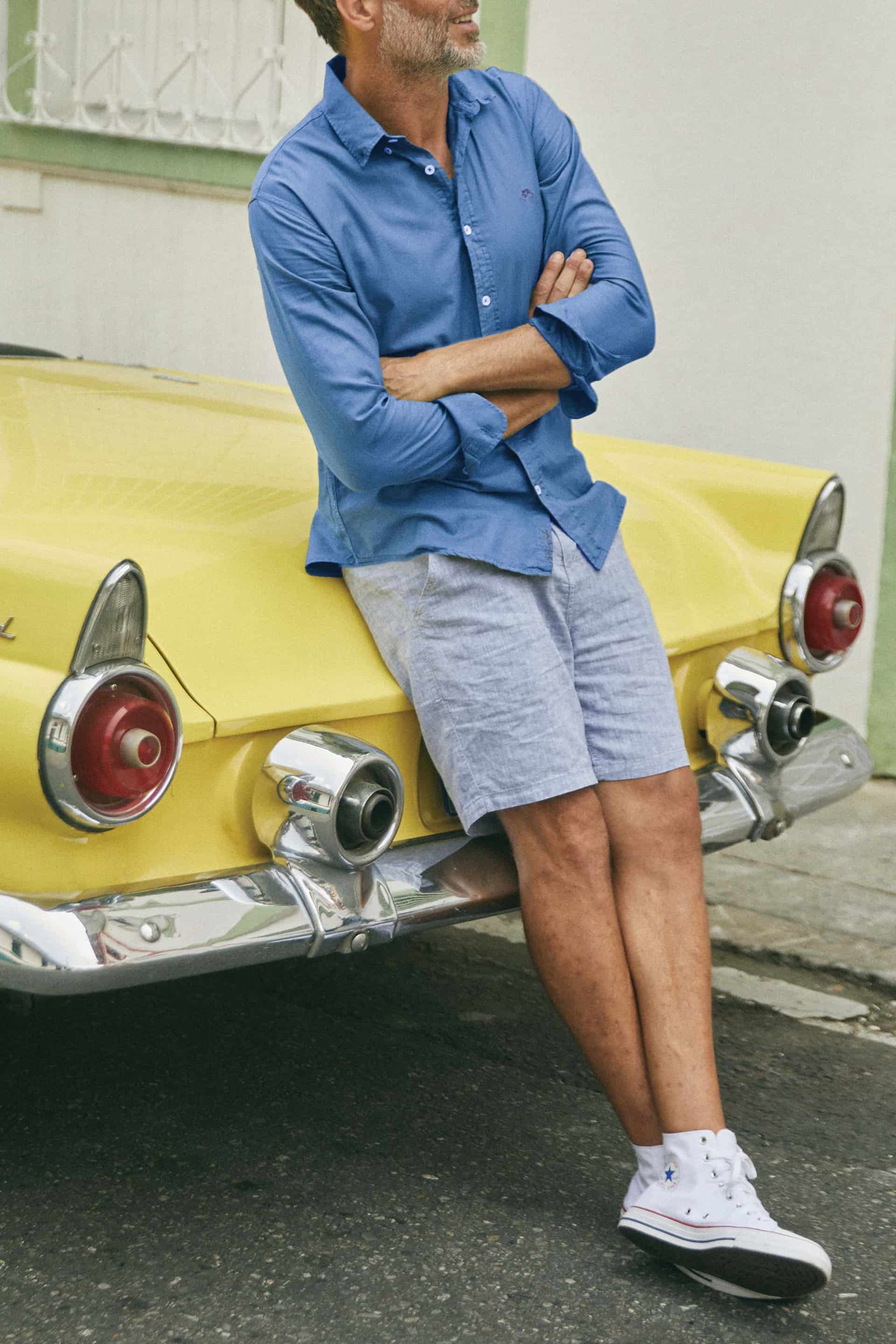 CAMISA OXFORD CHINA BLUE - miniatura 1