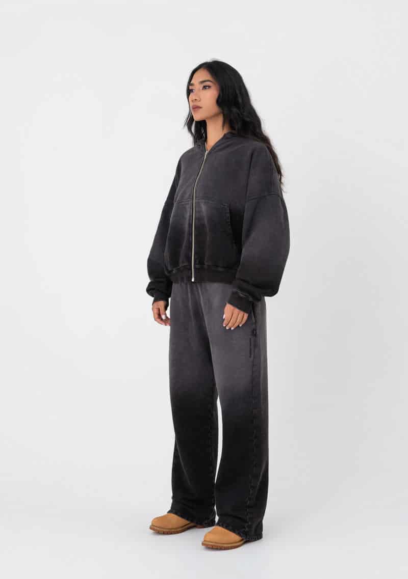 Atelier Grey washed Hoodie - miniatura 10