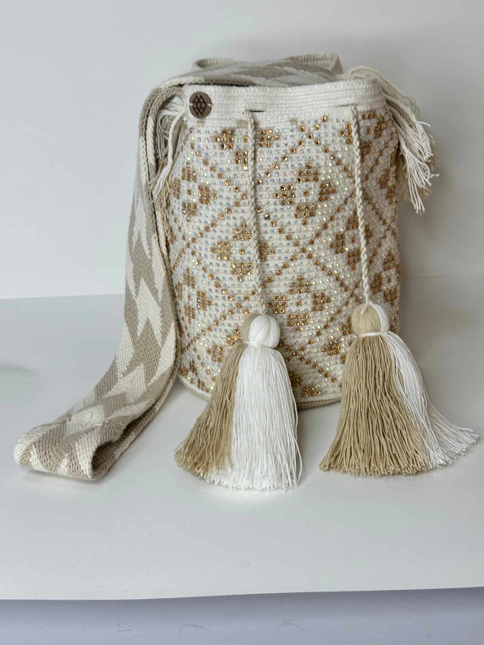Mochila Luxury Summer Diseño En Pedrería - miniatura 1