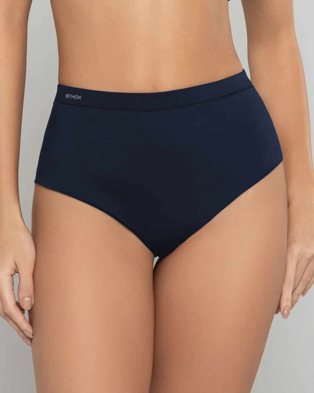 Panty Brasilera Suave Control de Abdomen en Microfibra Unicolor Ref. 8055 - miniatura 3