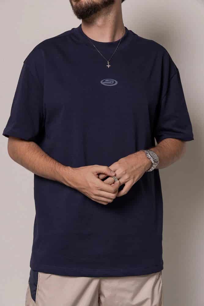 Camiseta Basica Sogno-Azul - miniatura 7
