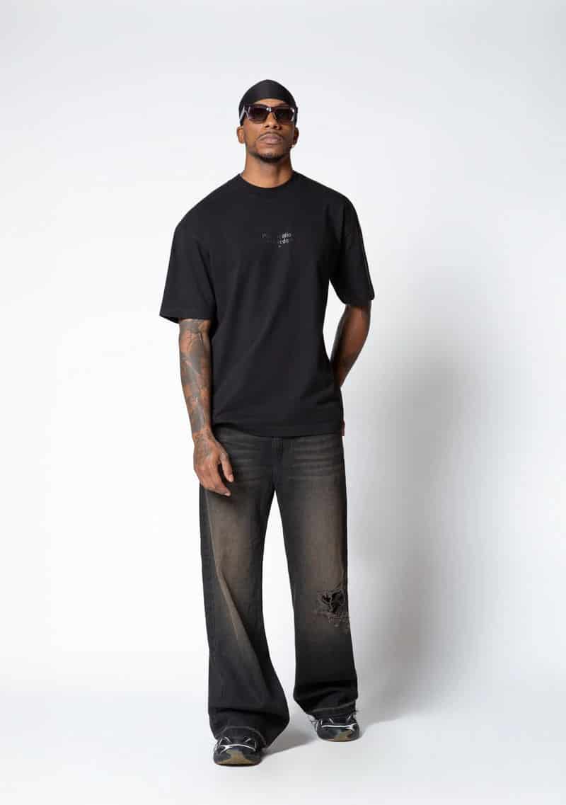 Dopamine black t-shirt - miniatura 4